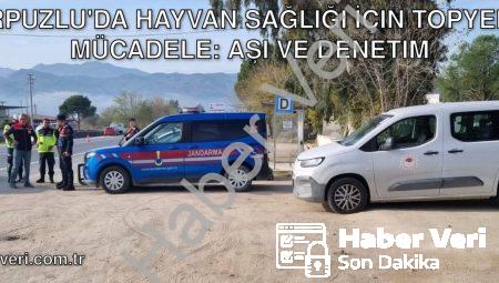Karpuzlu’da Hayvan Sağlığı İçin Topyekün Mücadele: Aşı ve Denetim