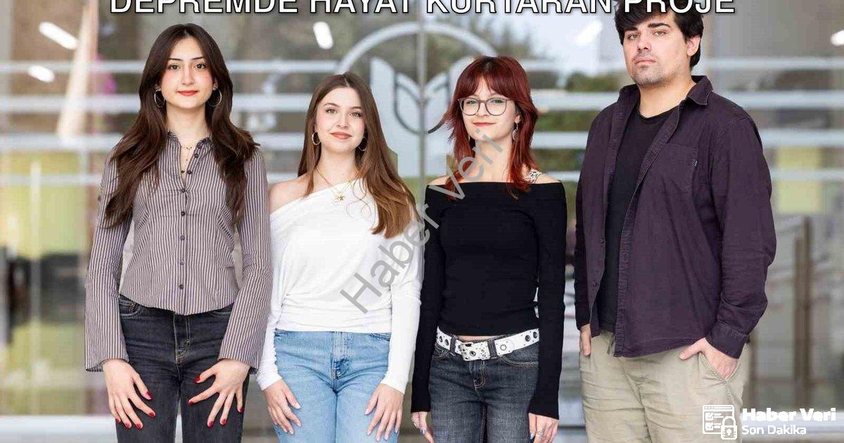 "Yaşar Üniversitesi Öğrencilerinden Depremde Hayat Kurtaran Proje" başlıklı haber için fotorealistik