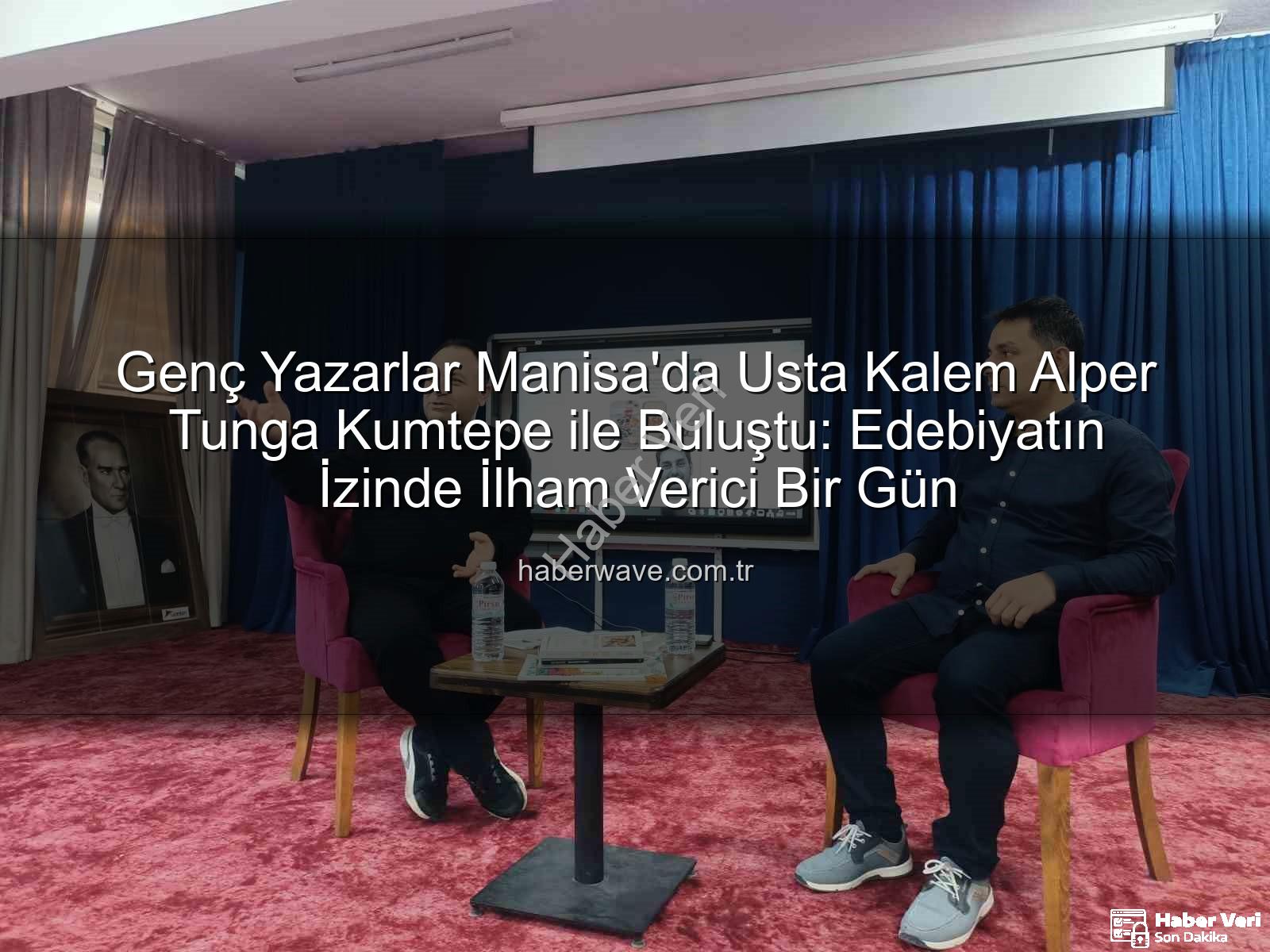 Genç Kalemler Usta Yazar Alper Tunga Kumtepe ile Buluştu: Edebiyatın İzinde İlham Verici Bir Gün